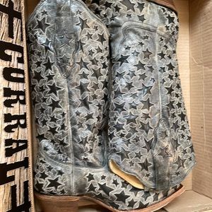 Grey & Black Star Vintage Corral “cowboy” boots. Never worn!